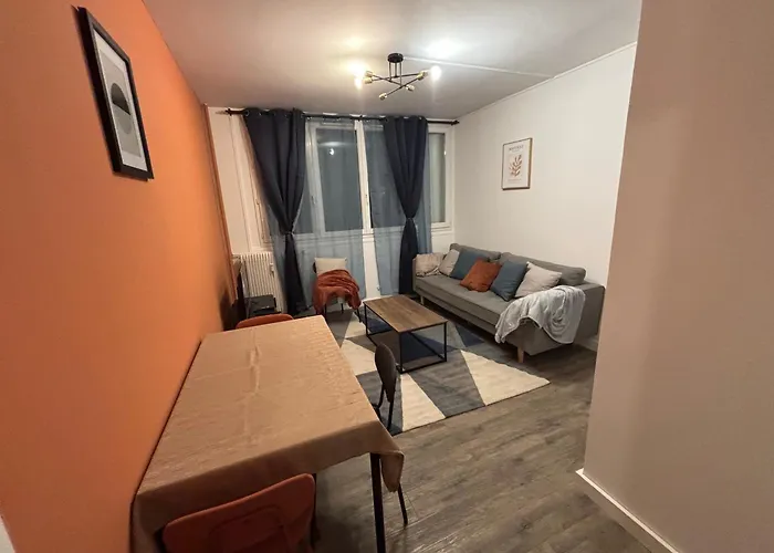 Appartamento Dunes Dorées De Charme Avec Belle Vue Rouen